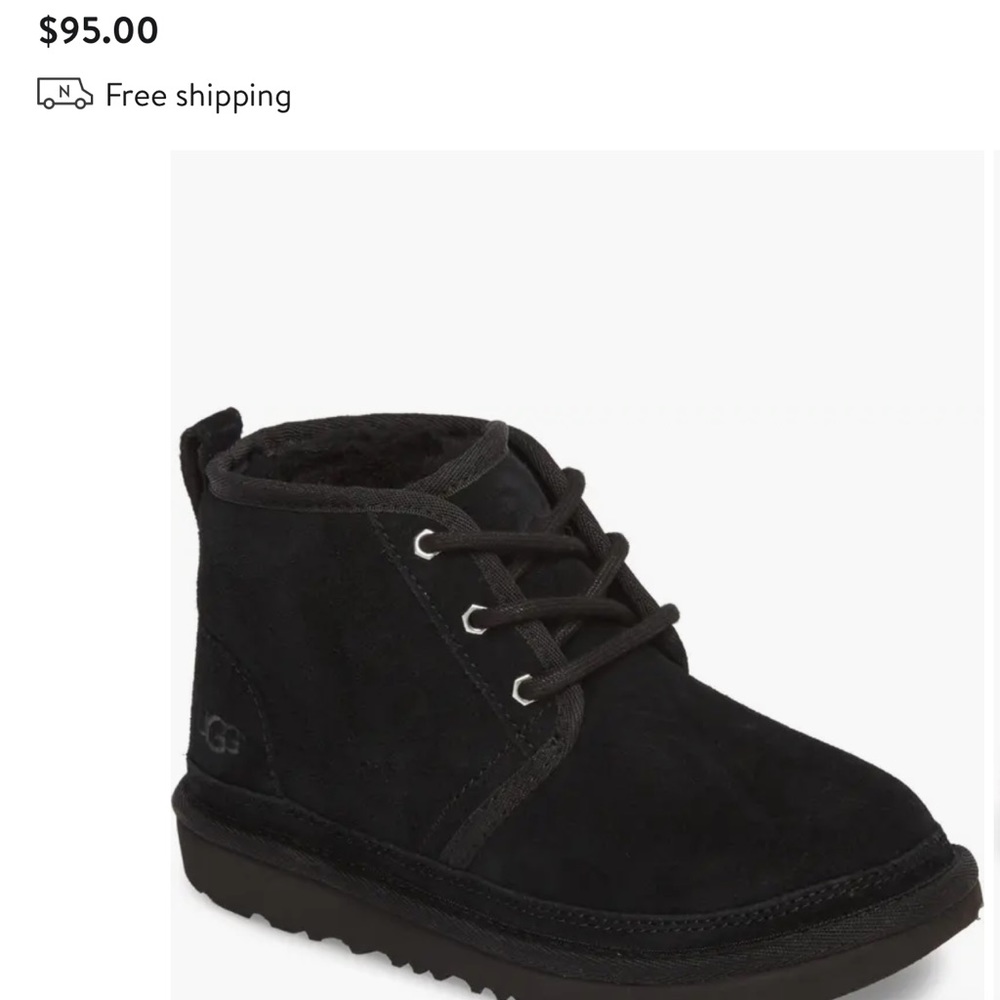 UGG toddler size 12 , water resistant chukka shoes